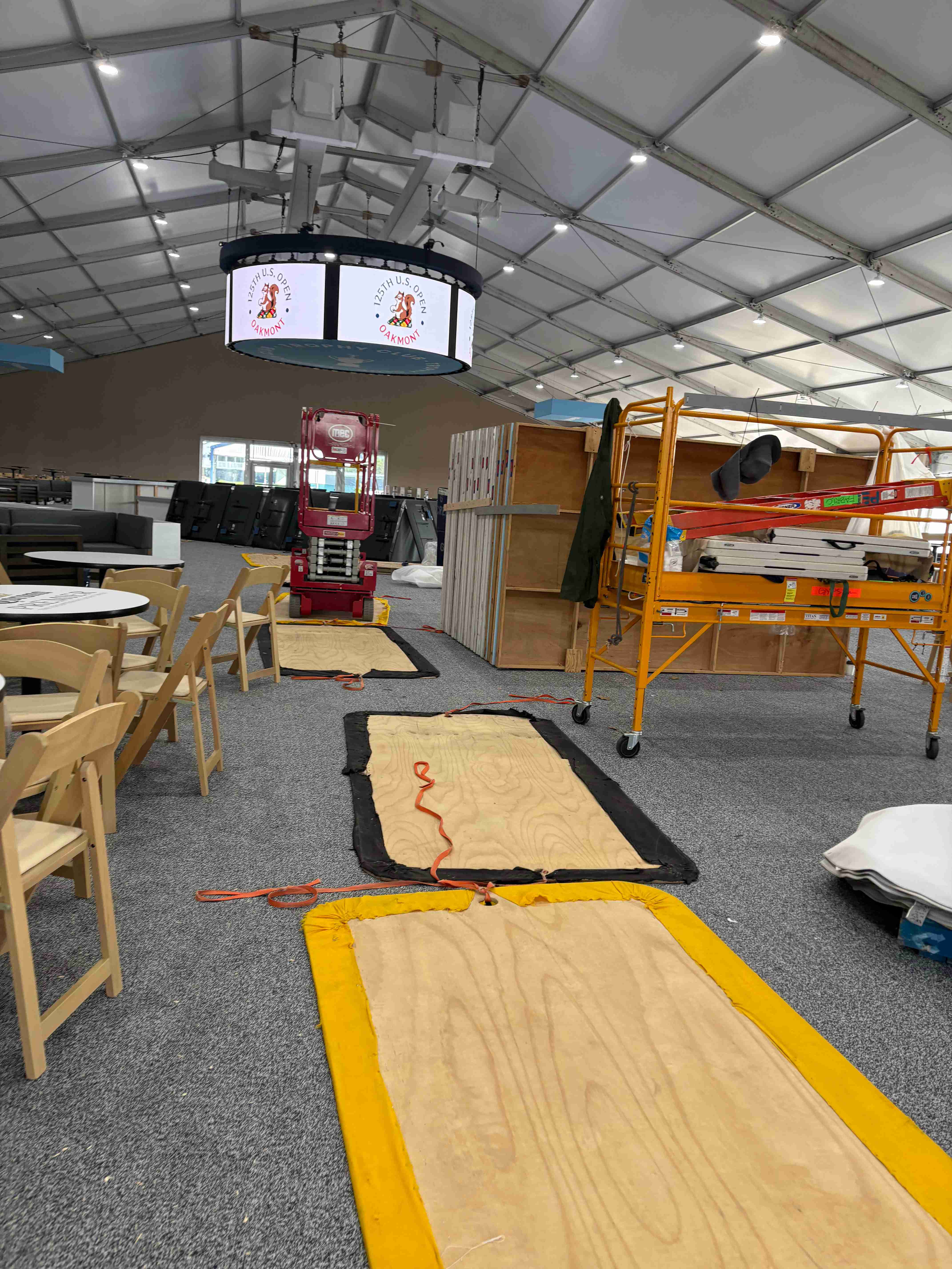 U.S. Open 2025 – Rigging support at Pittsburgh’s premier tennis event